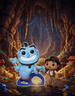 Funko POP! Disney Aladdin #476 Genie With Lamp - Glow In The Dark