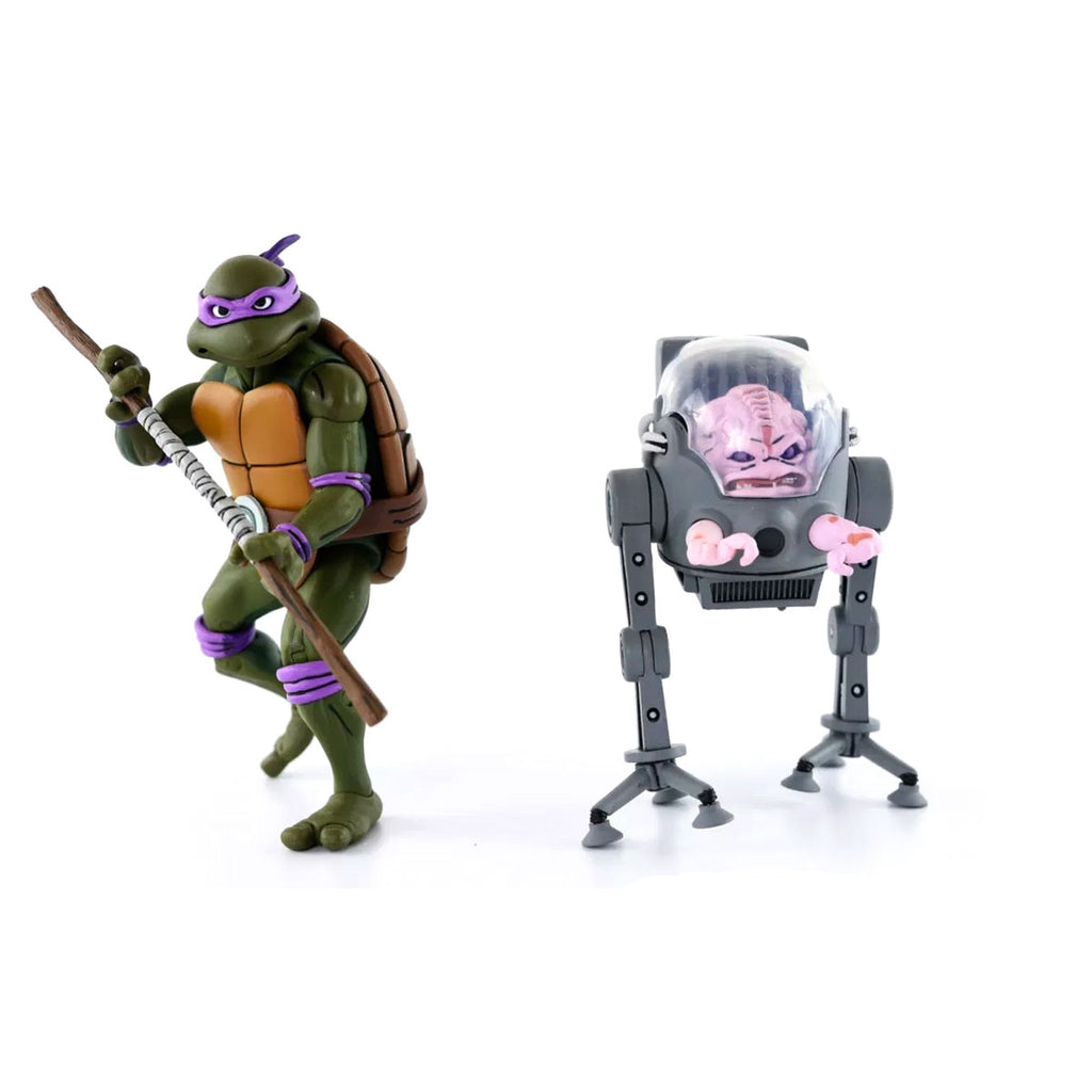 Neca TMNT 2-pack Donatello vs  Krang