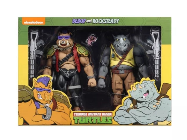 Neca TMNT - Rocksteady & Bebop Action Figure 2-pack