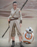 Hot Toys Star wars The Force Awakens - Rey BB8 figures set