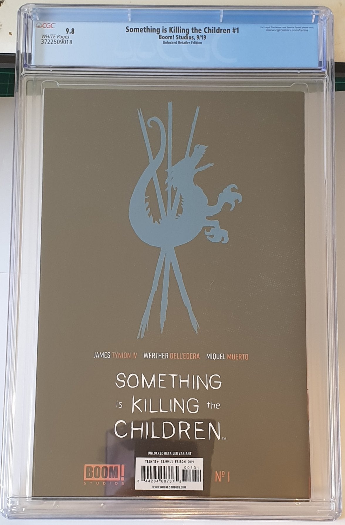 Something Is Killing the Children (2019 Boom) #1 CGC 9.8 FRISON UNLOCKED VARIANT BOOM STUDIOS
