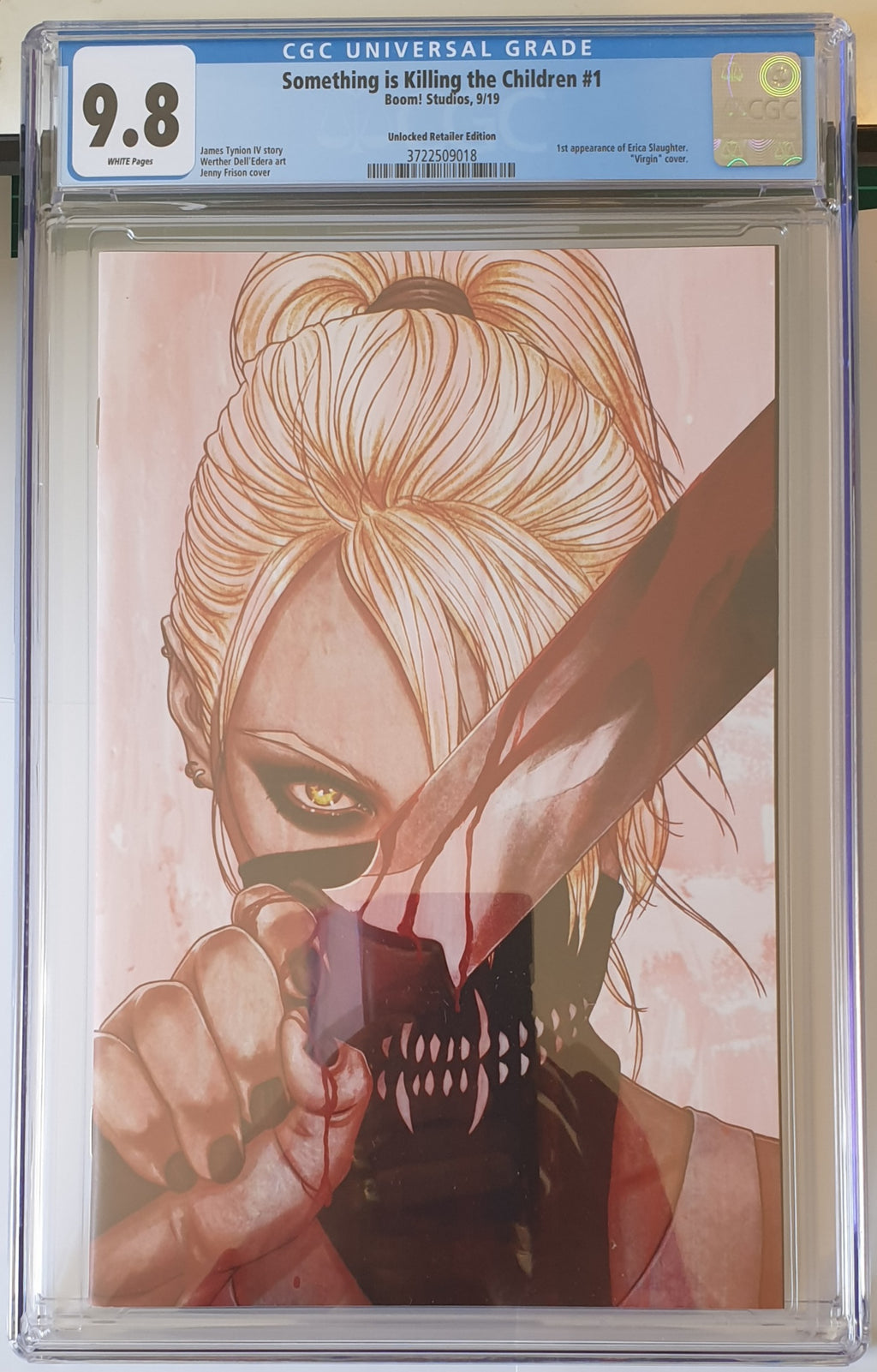 Something Is Killing the Children (2019 Boom) #1 CGC 9.8 FRISON UNLOCKED VARIANT BOOM STUDIOS