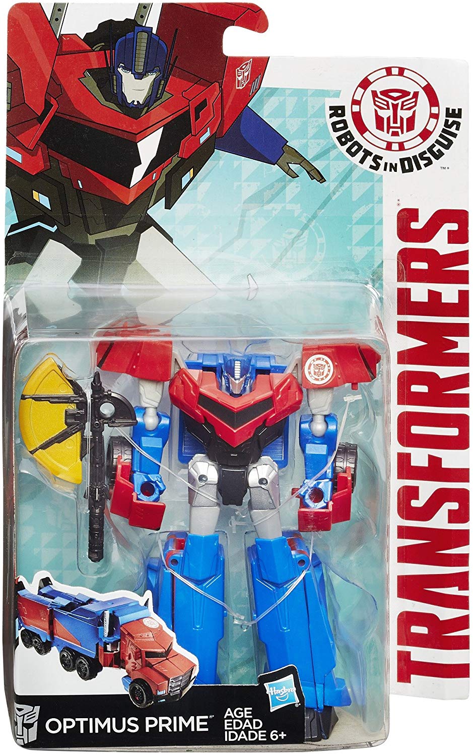 Hasbro Transformers Robots in Disguise Warrior Class Optimus Prime 