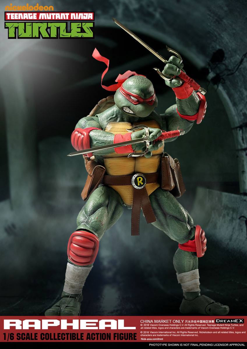 DreamEX Teenage Mutant Ninja TurtlenRaphael sixth scale figure