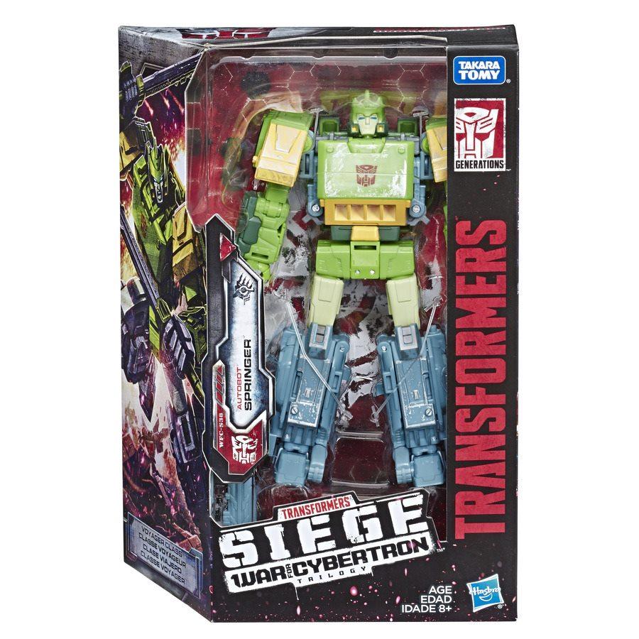 TRANSFORMERS GENERATIONS WAR FOR CYBERTRON VOYAGER WFC-S38 AUTOBOT SPRINGER ACTION FIGURE