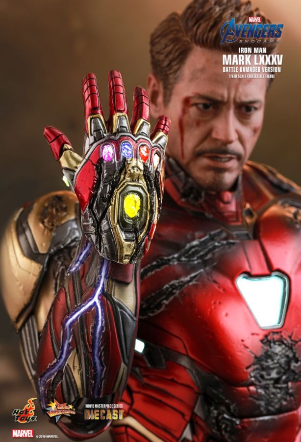 Hot Toys Avengers: Endgame Iron Man Mark LXXXV (Battle Damaged Ver)