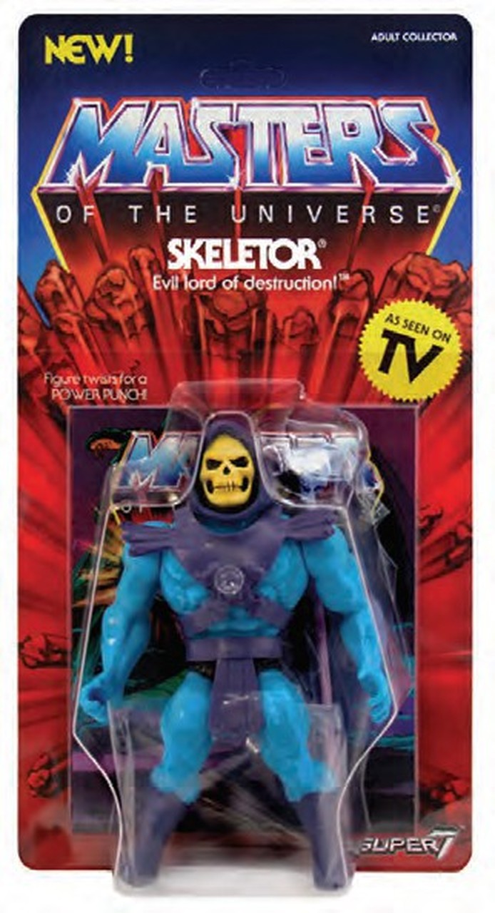 Super7 Masters of The Universe Vintage Skeletor Figure
