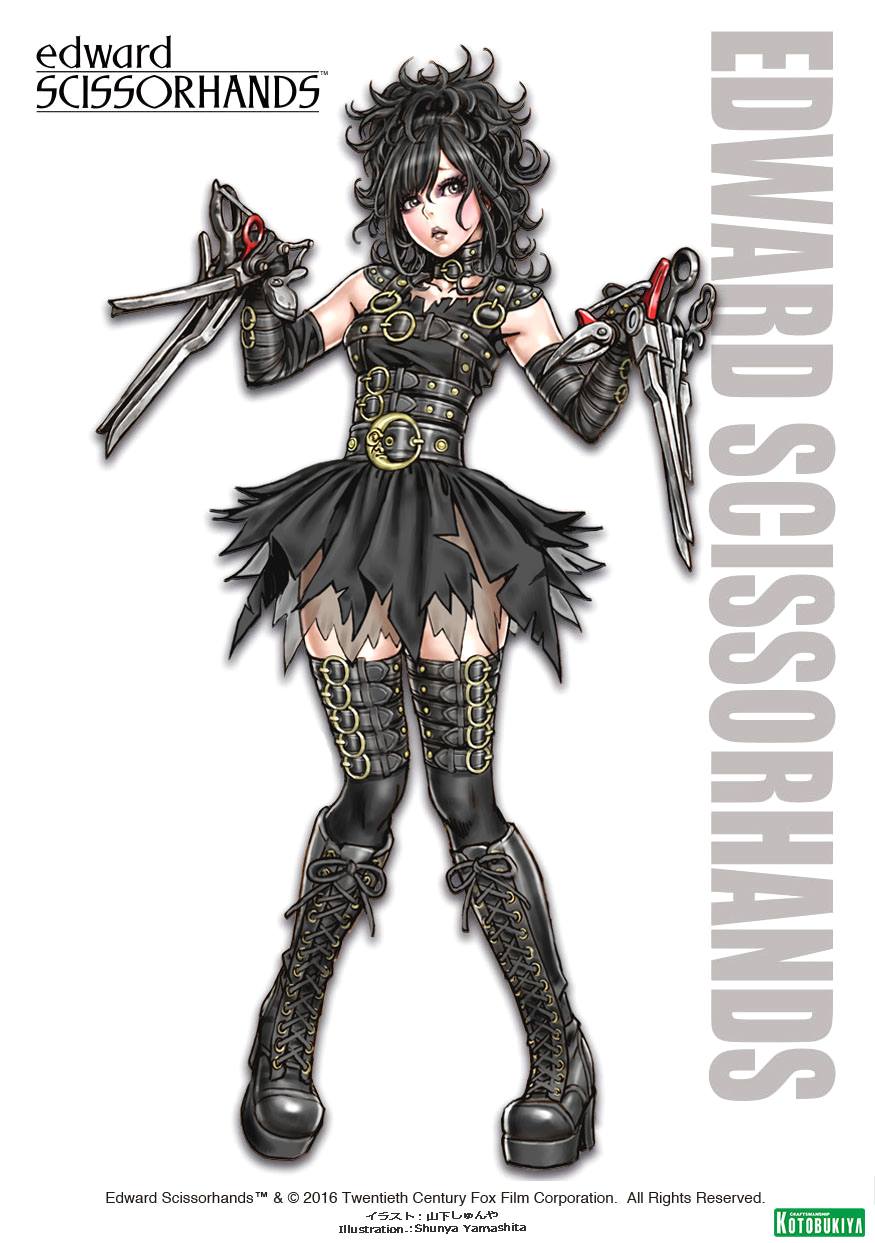 Kotobukiya Bishoujo Horror Edward Scissor Hands Statue