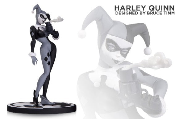Batman Black and White Harley Quinn Statue (2nd Ed.)