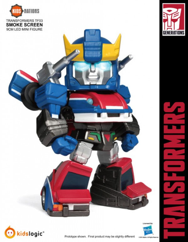 Transformers Kids Logic TF03 set of 5 mini figures