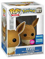 Funko POP! Pokemon Wondercon 2020 Eevee flocked #577